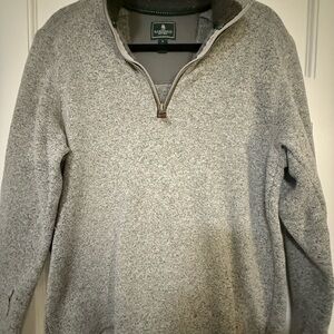 G.H. Bass & Co. Gray Zip Up Men's Sweater